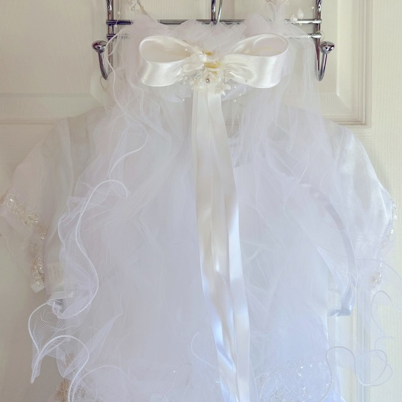 2 pieces First communion dress with Tiara - Picture 7 of 10